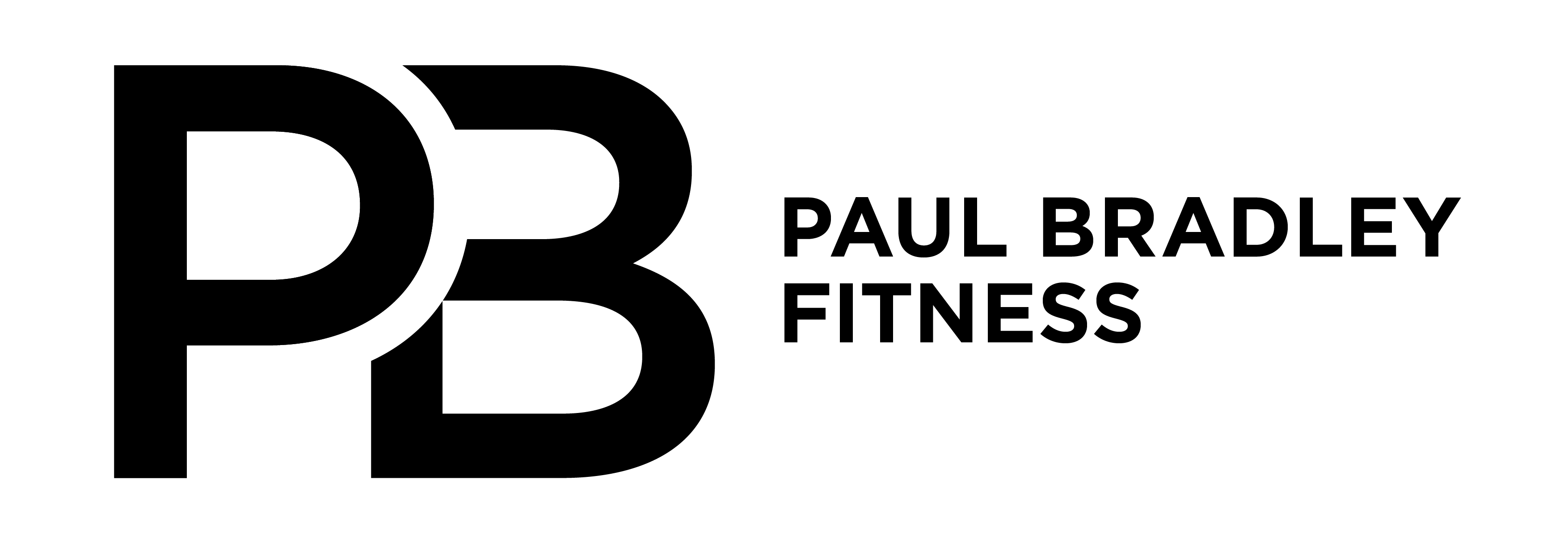 Paul Bradley Fitness Logo No Background
